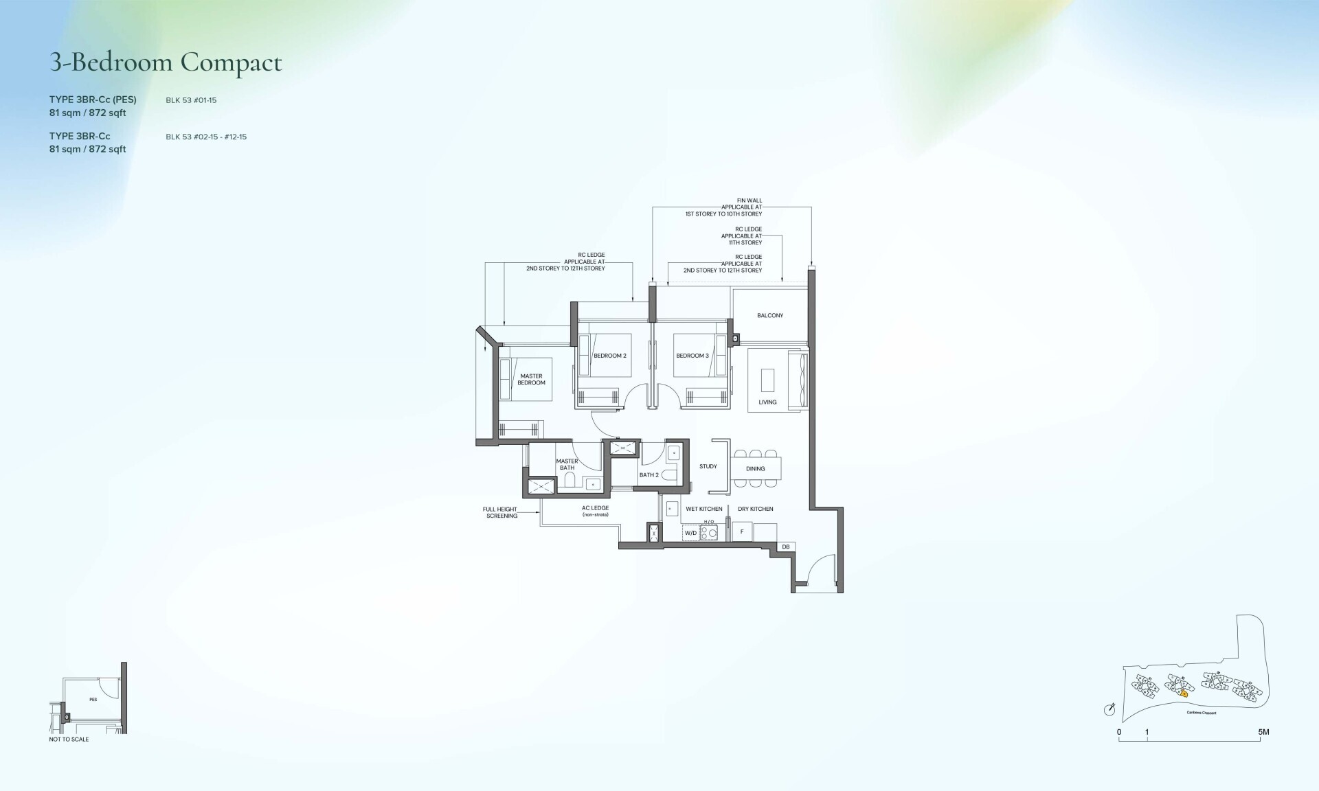 Canberra Crescent Residences floorplan